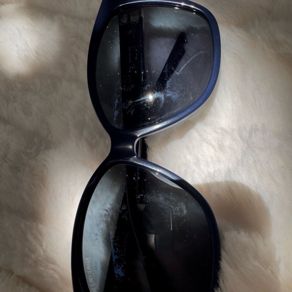 Balenciaga Deep Blue Sunglasses - Picture 8 of 10